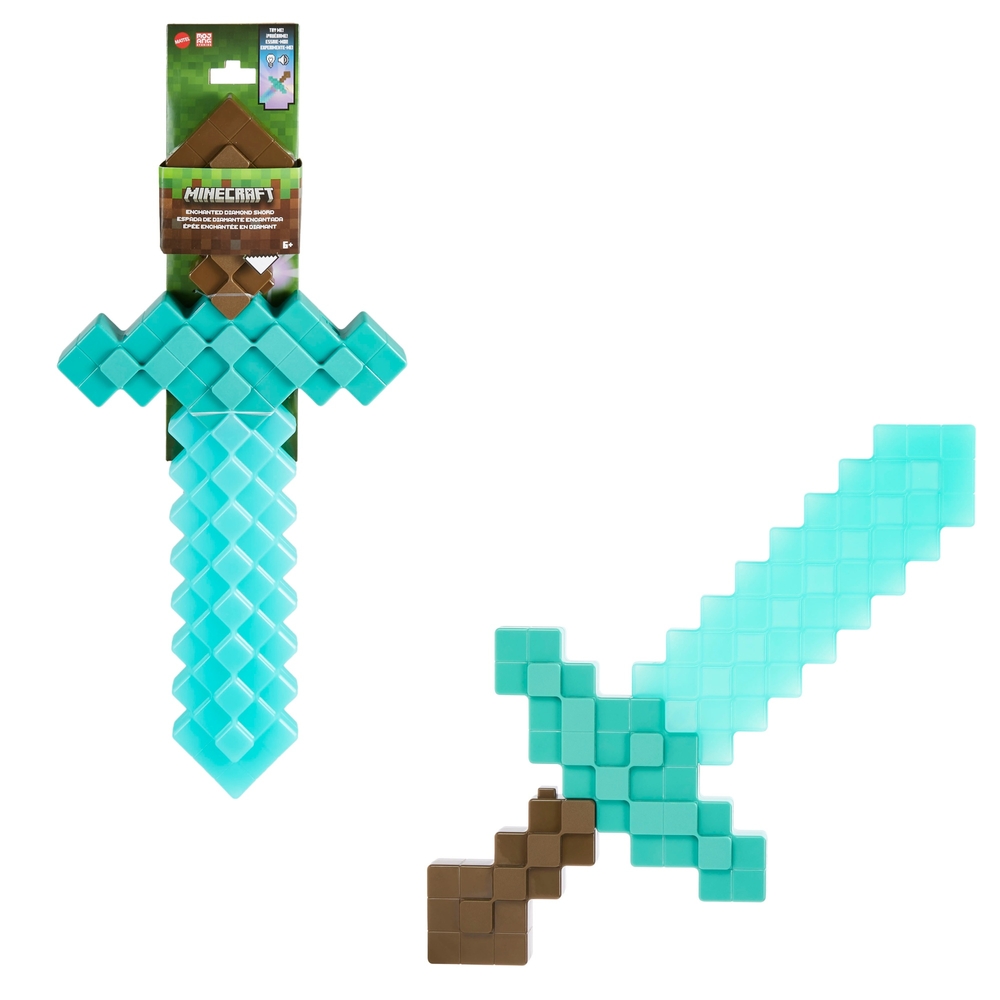 Minecraft Licht- und Soundeffekt: Verzaubertes Diamantschwert