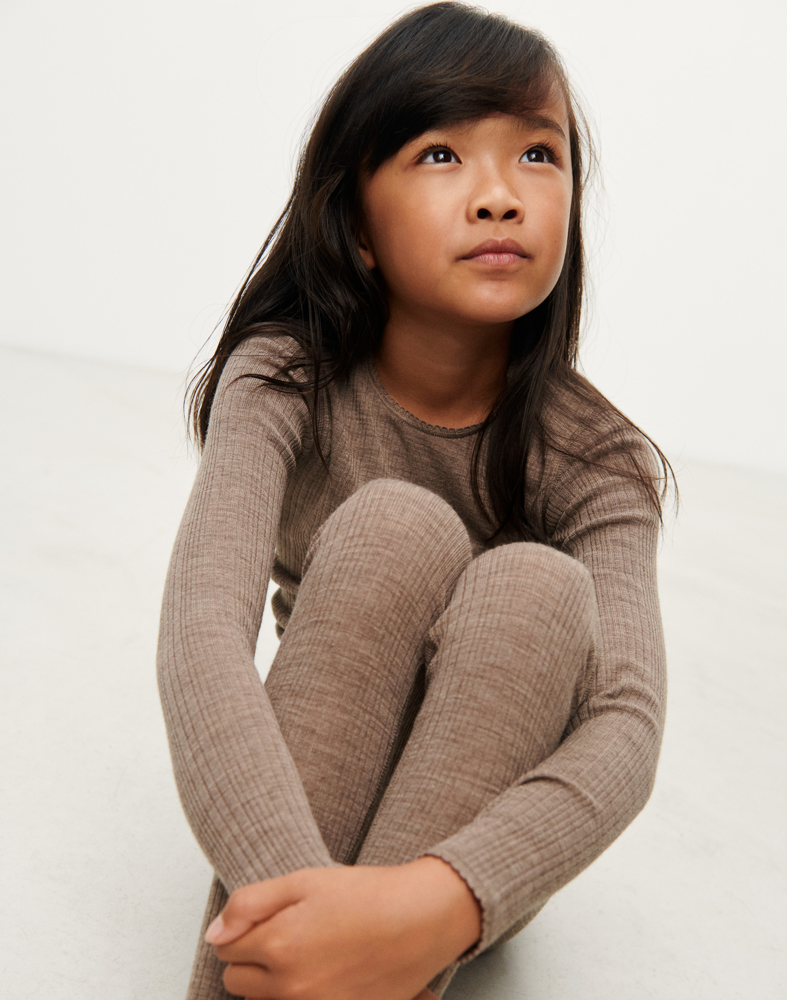Legging van merinowol voor kinderen