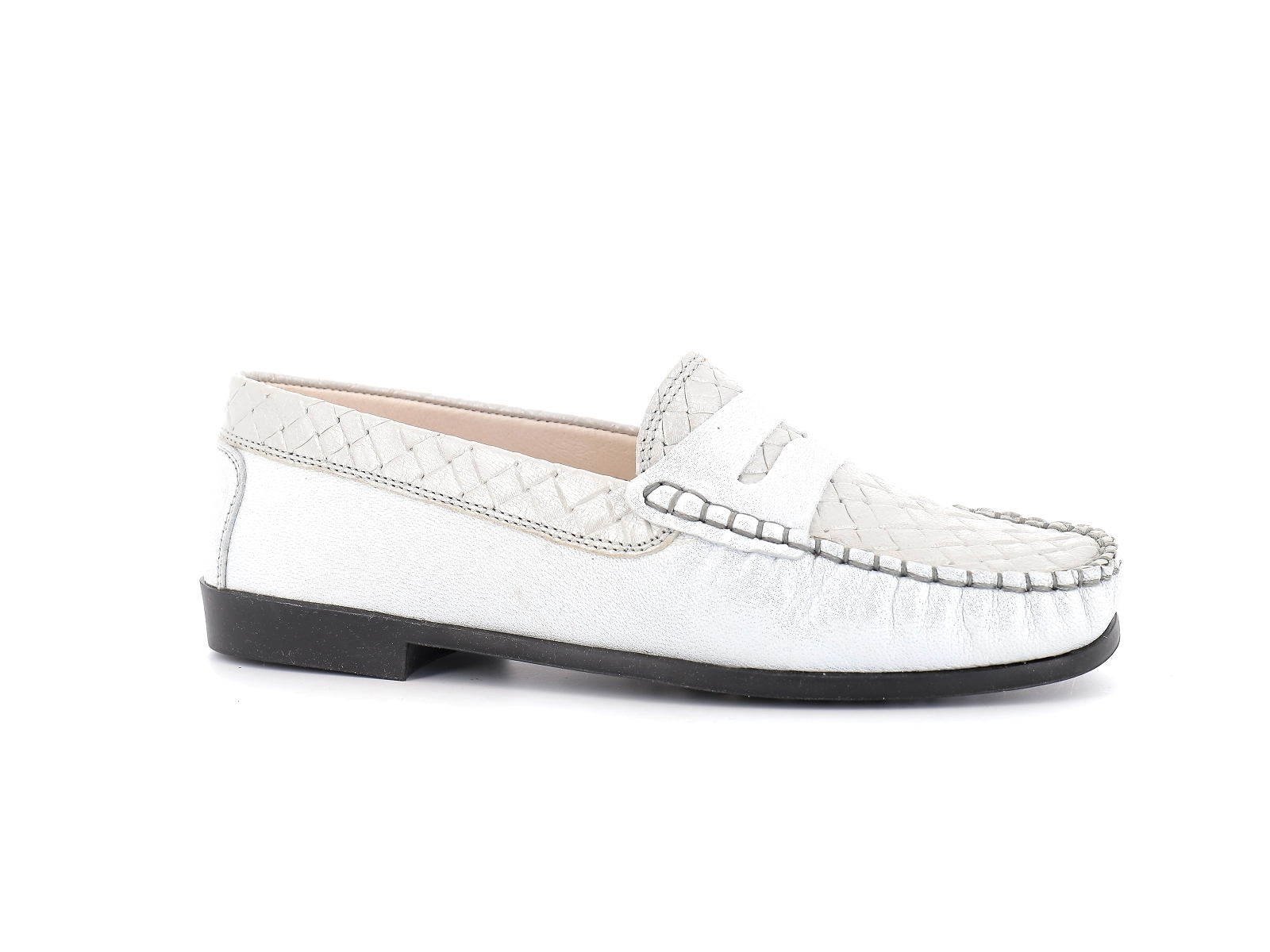 Ottilia-ASTRION Cuir Argent