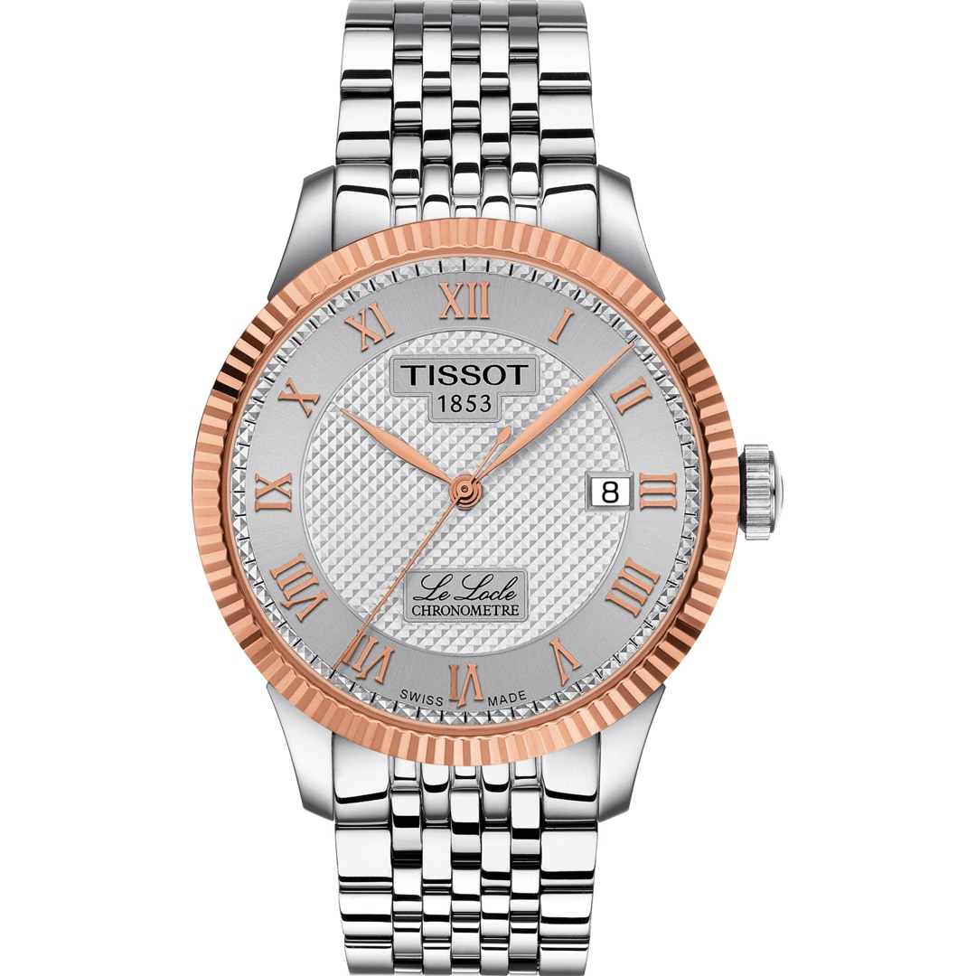 Tissot Le Locle Powermatic 80 COSC / 18 Karat Roségold