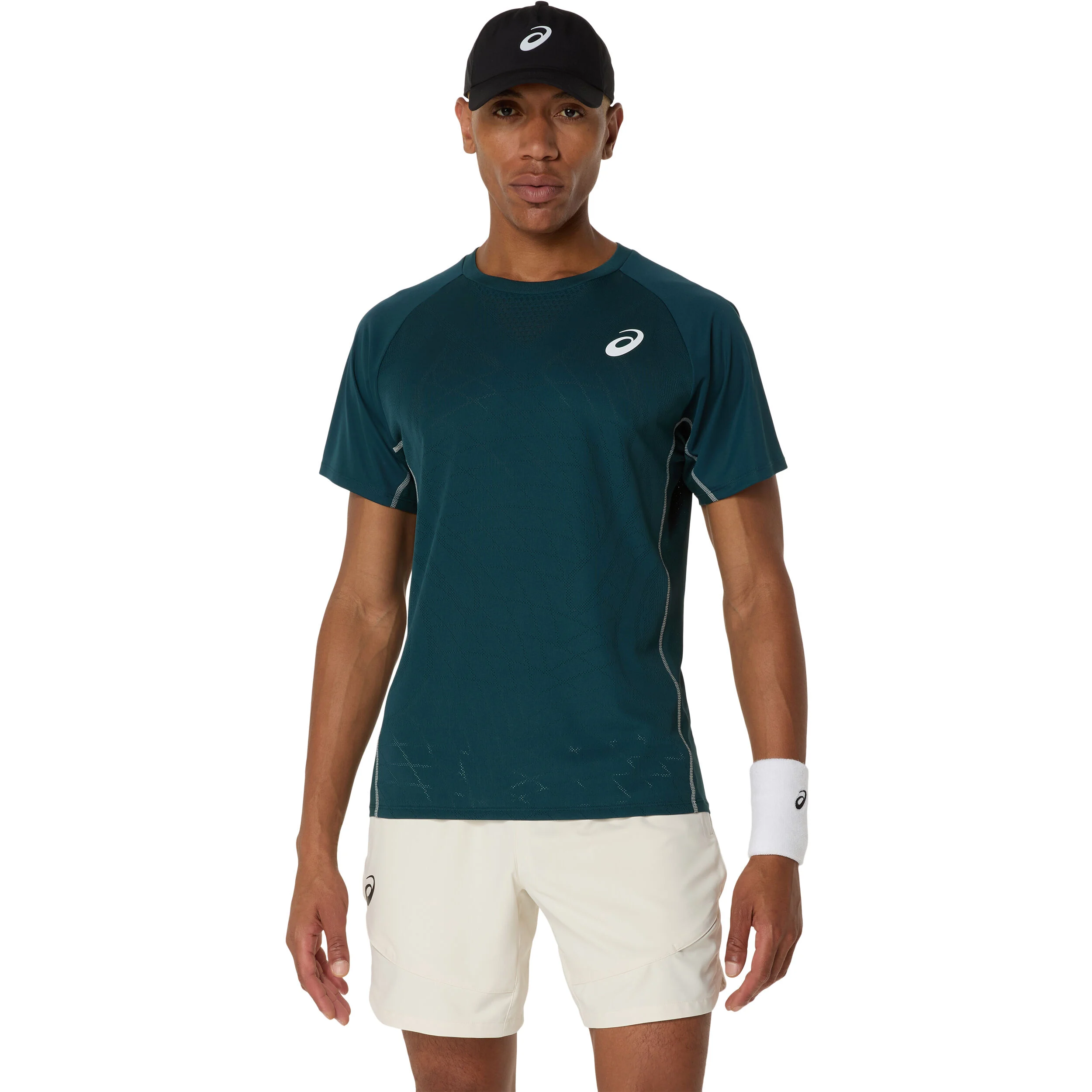 ASICS Match Actibreeze T-shirt Hommes - Vert Foncé