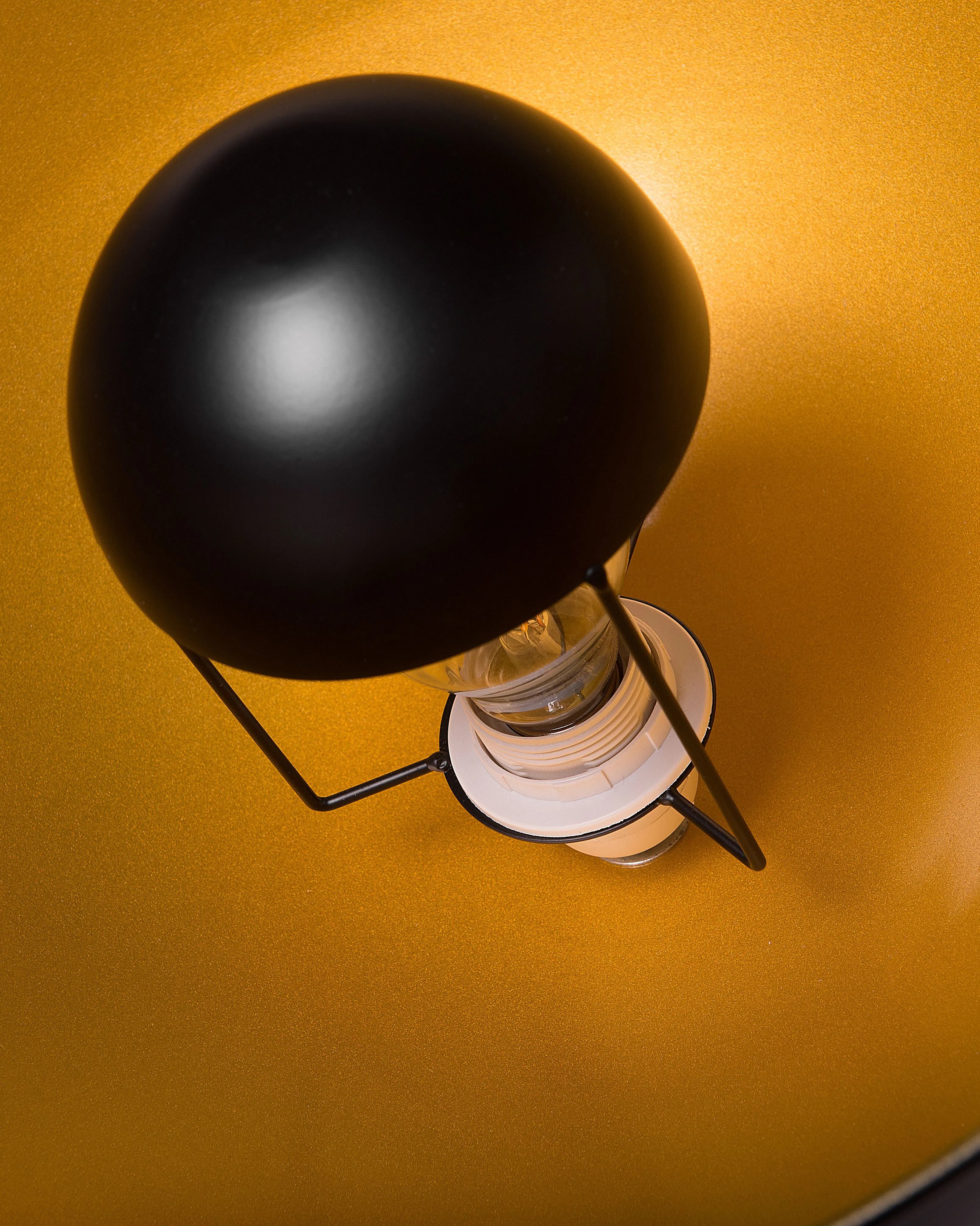 Staande lamp THAMES Metaal Zwart