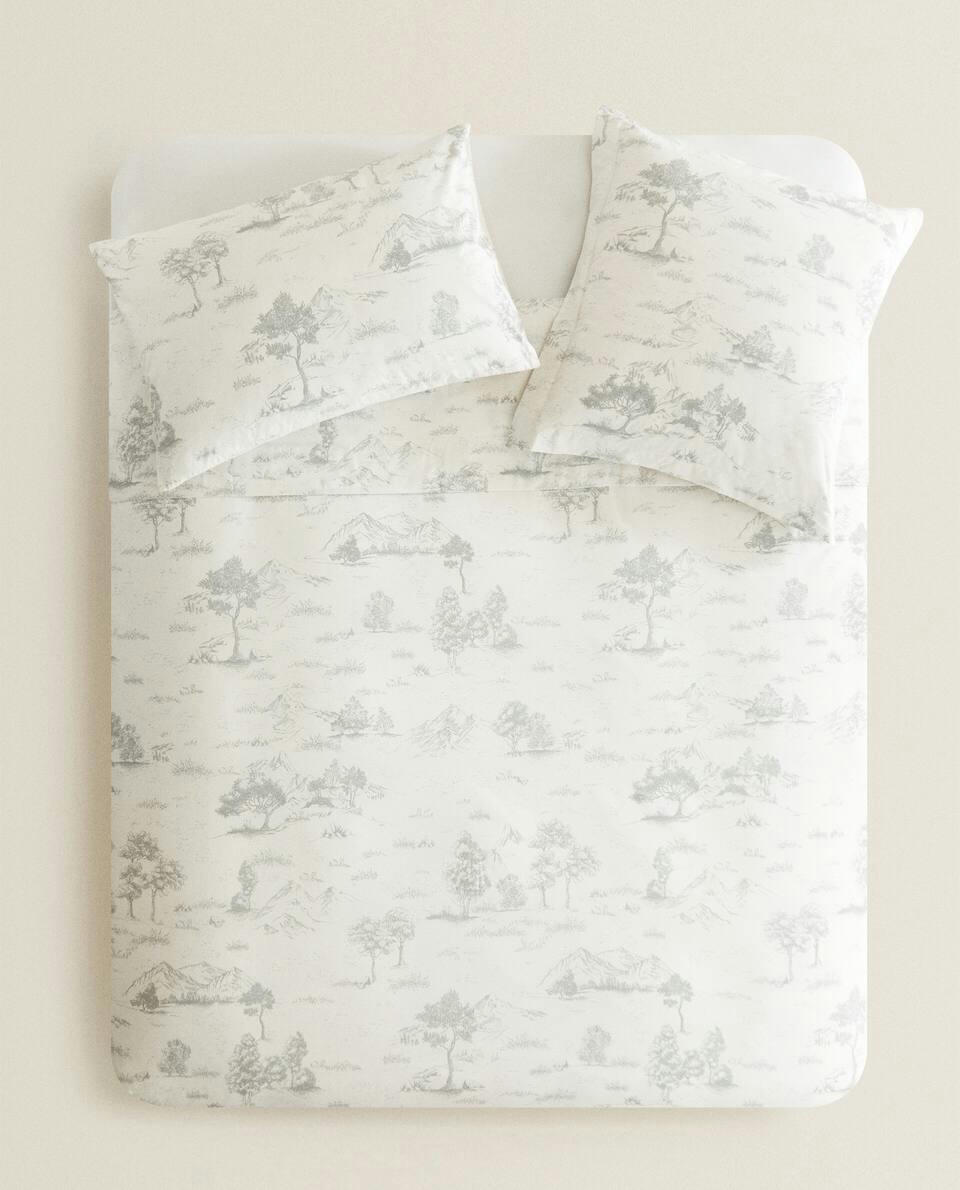 CAPA DE EDREDOM TOILE DE JOUY