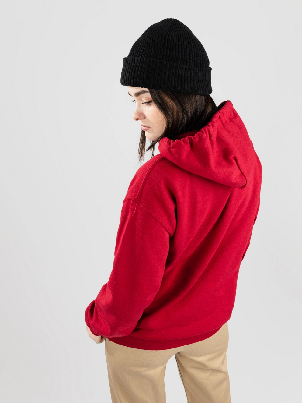 Broken Promises Silence Hoodie red