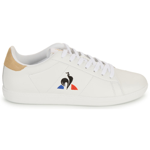Le Coq Sportif - COURTSET_2 - Blanc / Marron