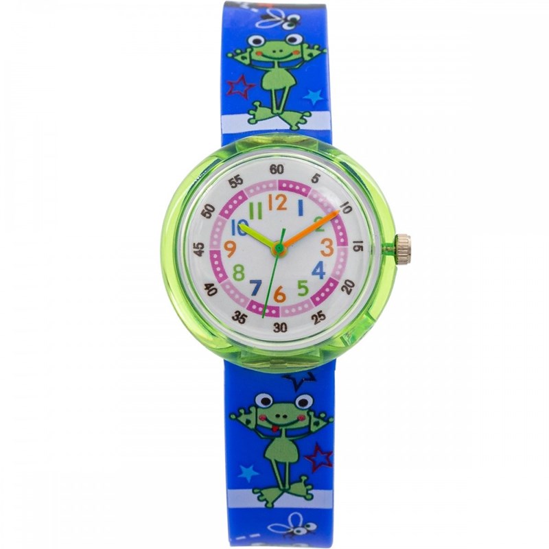Montre Unisexe CHTIME bracelet Silicone Bleu