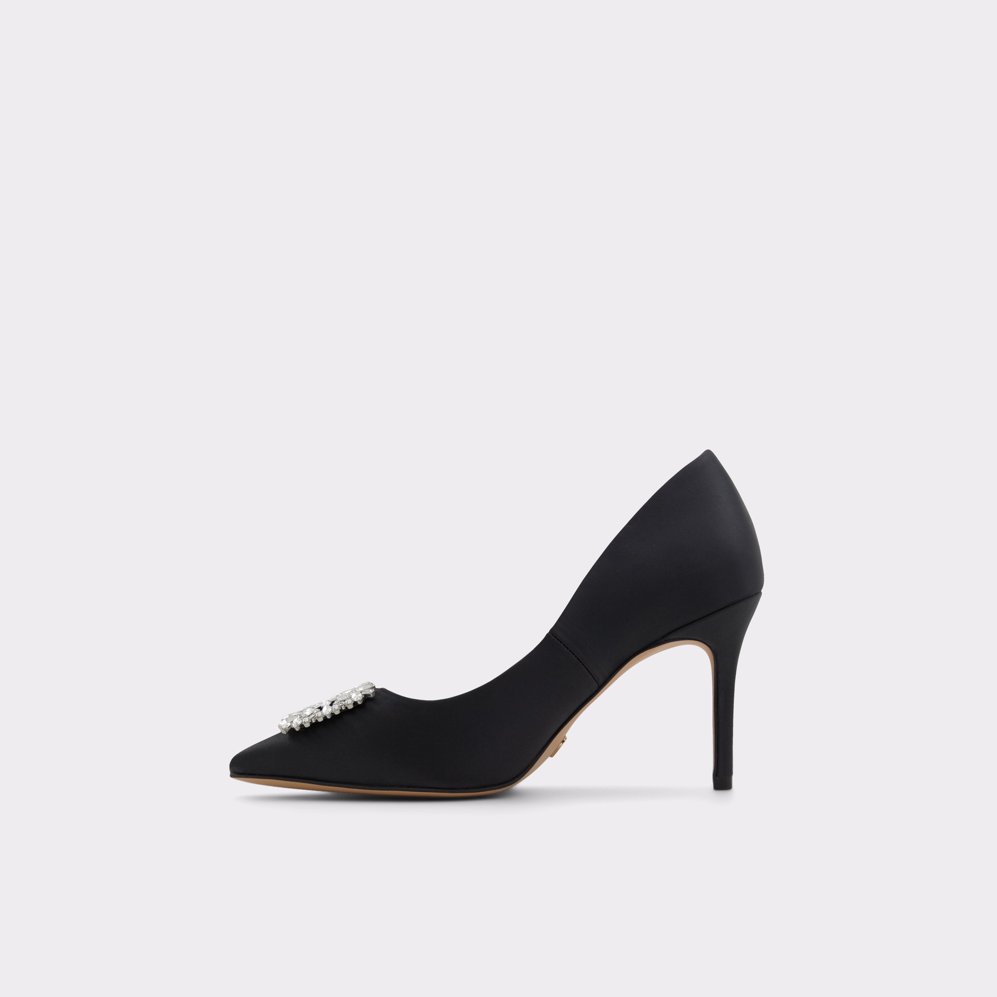 Platine Black Women Pumps