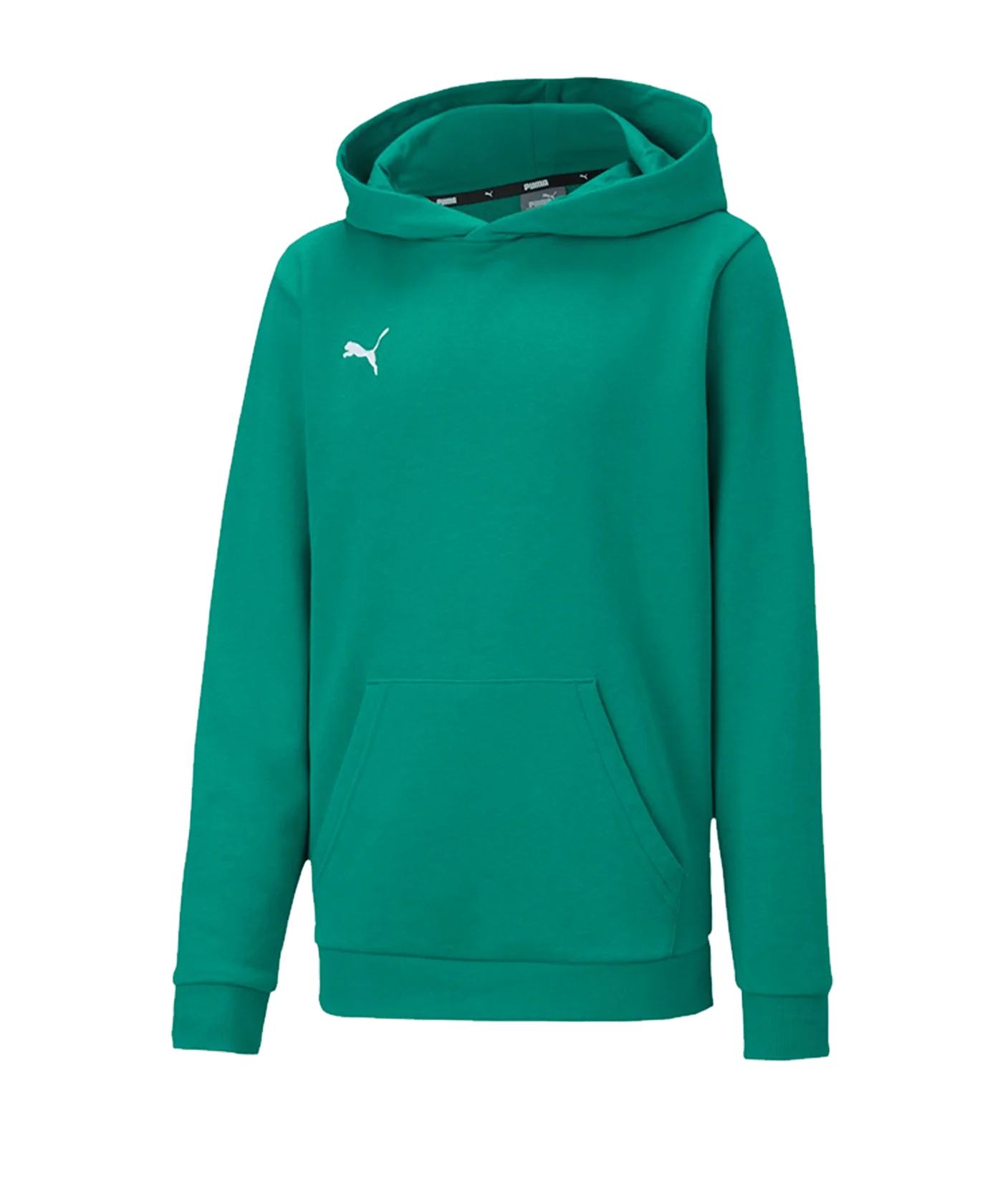 PUMA teamGOAL 23 Casuals Hoody Kids Grün F05