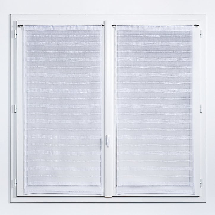 Paire de vitrage Wakea l.60 x H.160 cm