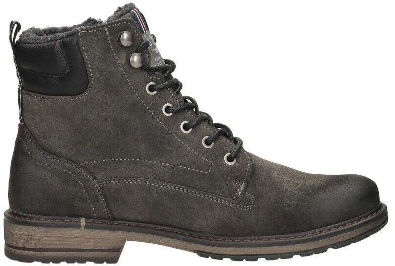 Mustang Veterschoenen Hoog donkergrijs