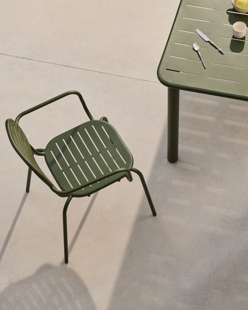 Kave Home   Brai Tuin Armstoel