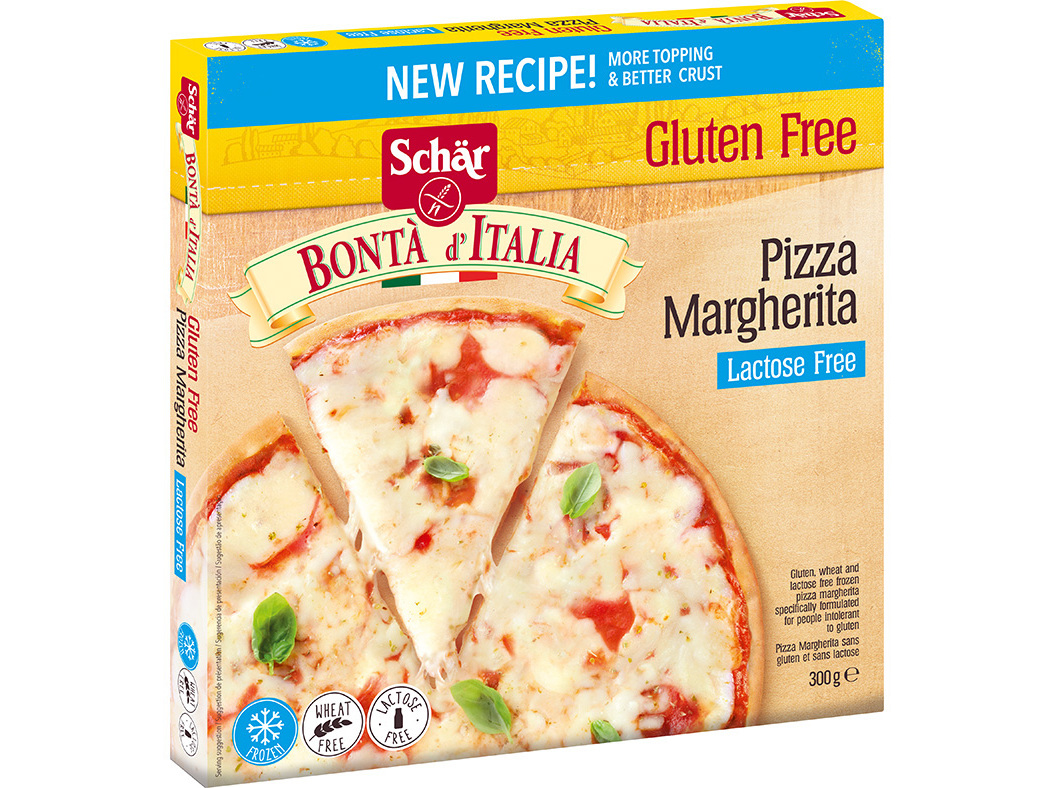 PIZZA SCHAR MARGUERITA SEM GLÚTEN SEM LACTOSE 300G