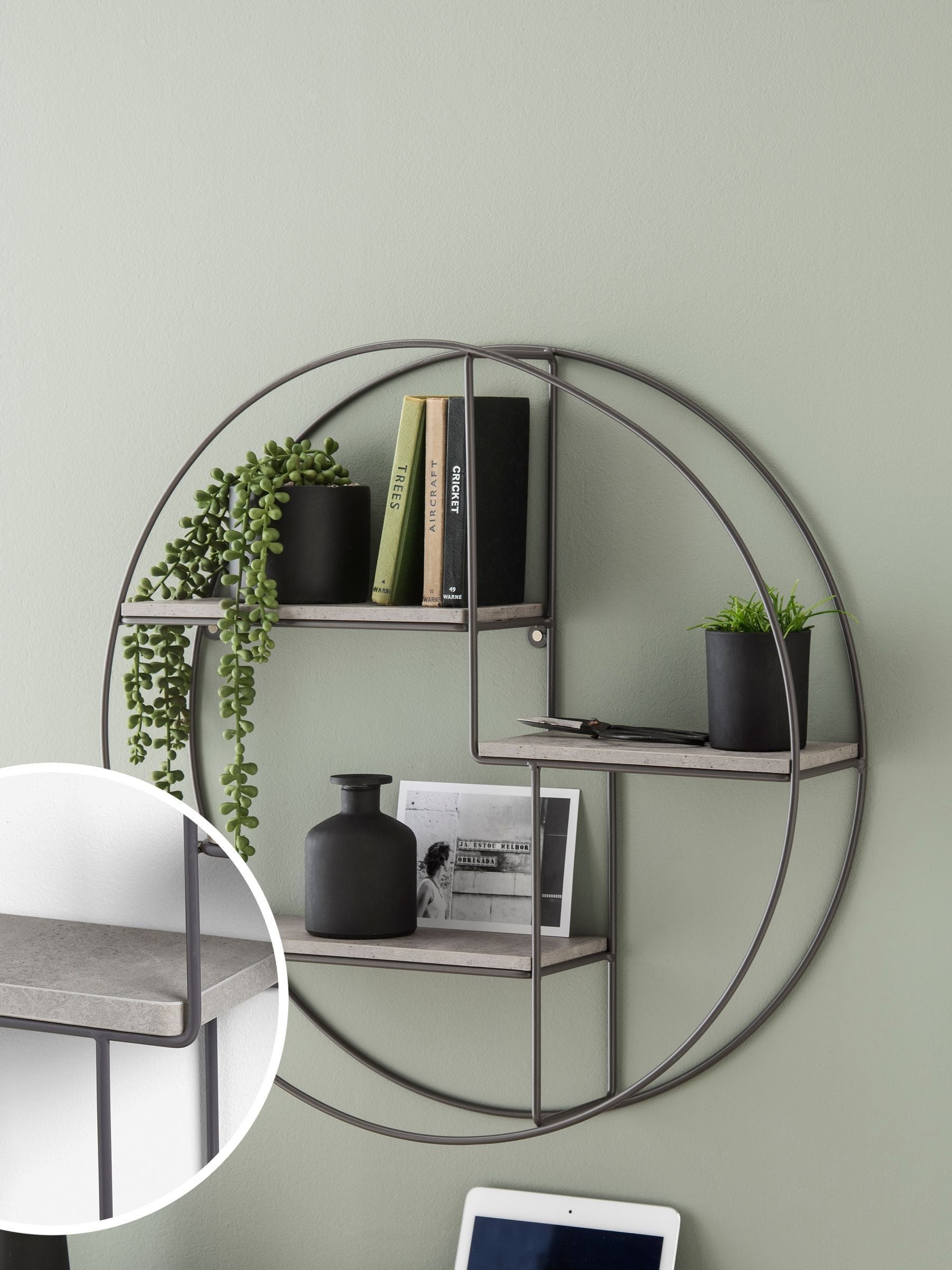 Wandplanken met betoneffect