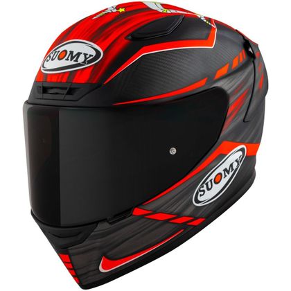 Casque Suomy TX-PRO CARBON - JOHNSON REPLICA - Rouge / Noir