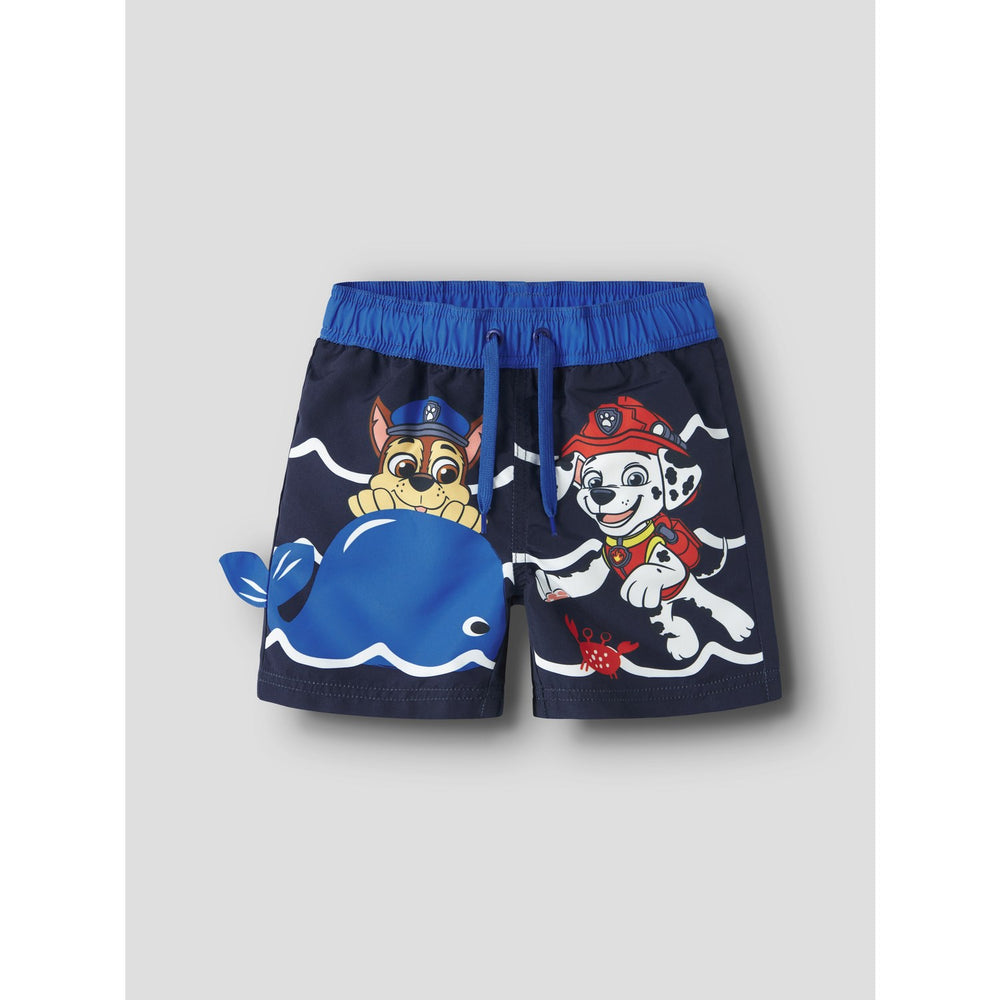 Køb Name It Navy Blazer Nmmmiki Paw Long Swimshorts Cplg