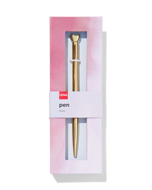 stylo à bille à encre noire dans boîte cadeau