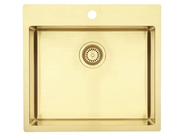 LAVABO Kubus 540 Soft køkkenvask PVD messing