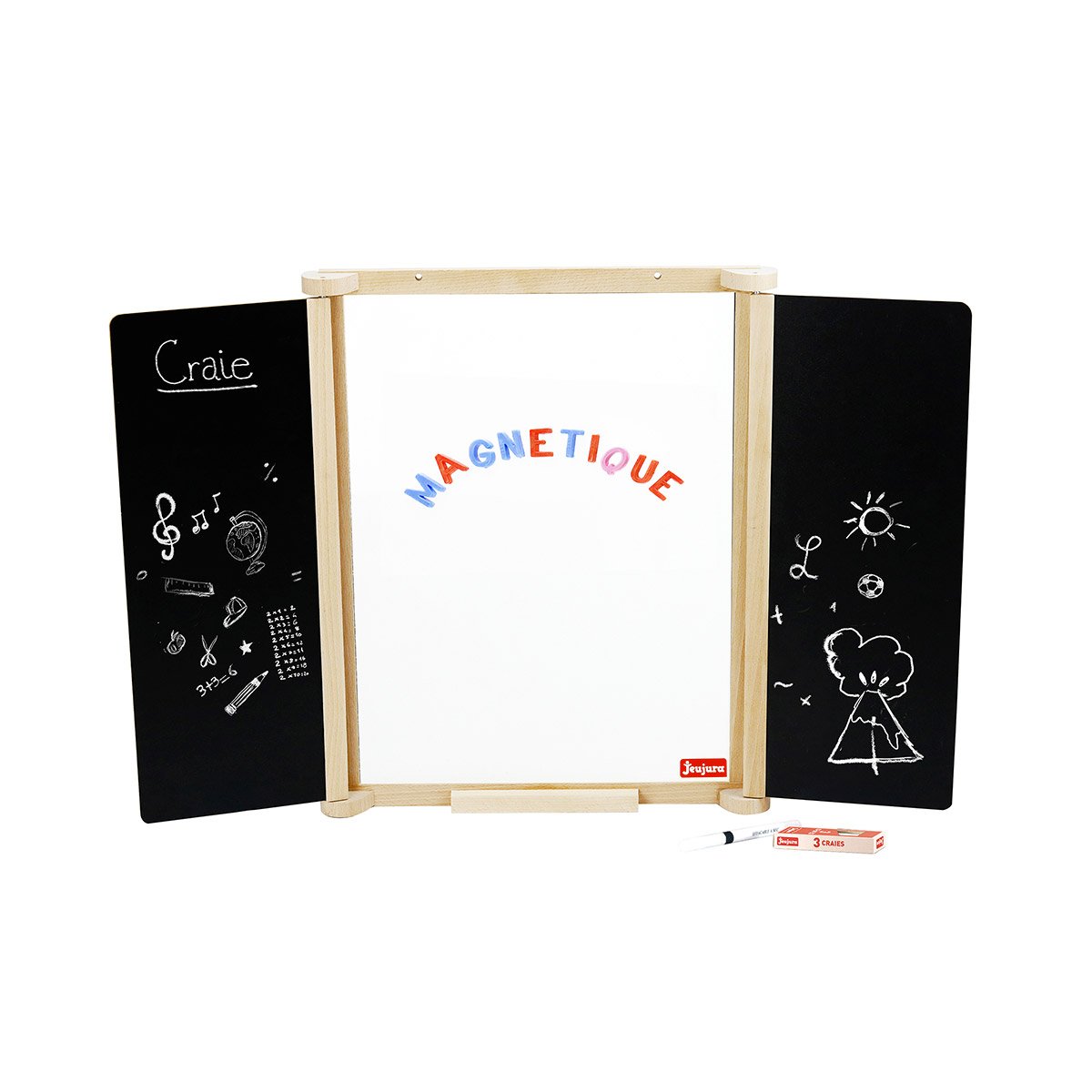 Tableau triptyque des écoliers
