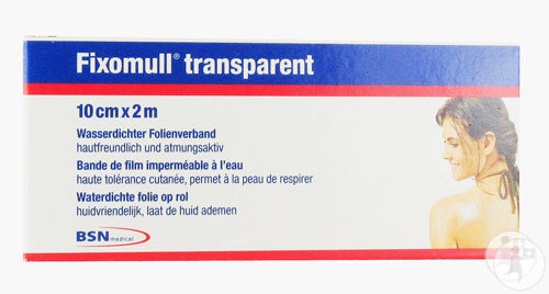 Bsn Medical Fixomull Transparent Pansement Film 2m x 10cm Pièce 1 (7221700)