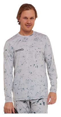 Maillot Manches Longues Dharco Race Gris/Vert