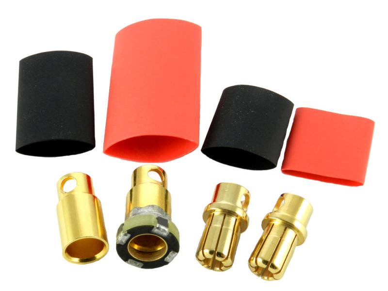 Jeti Anti-Blitz-Stecker Anti Spark 8,0 mm Stecker-Set