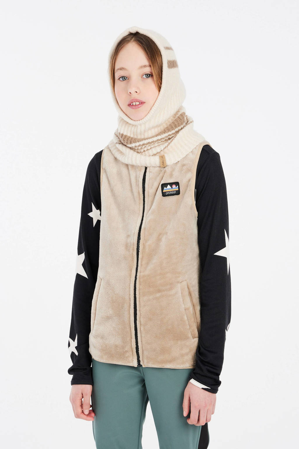 Protest bodywarmer PRTZELDA JR beige