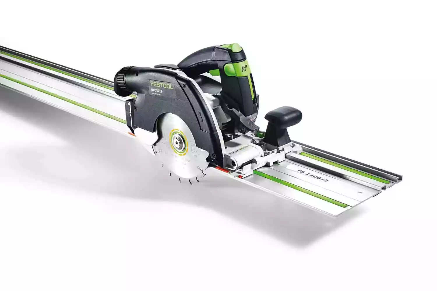 Festool HKC 55 5,0 EBI-Set-FSK 420 18V Li-Ion accu pendelkapzaag set (2x 5,0Ah) in systainer - 160mm