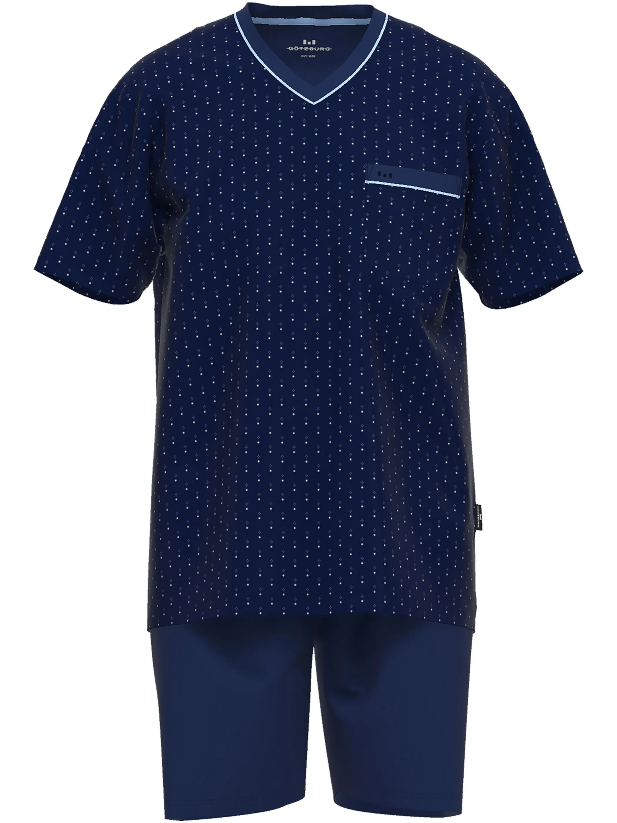Herren Shorty mit V-Ausschnitt