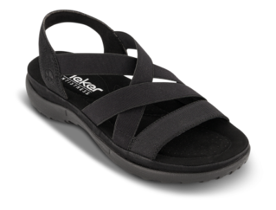 Rieker Sandal Sort 64857-00