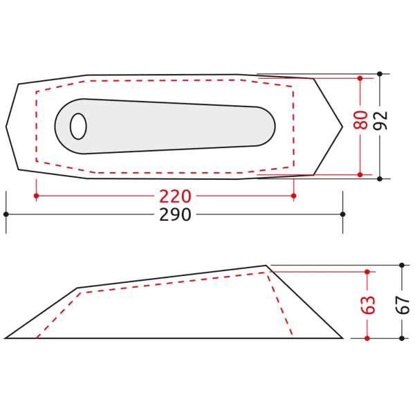Tente bivouac CAMP MINIMA 1 SL