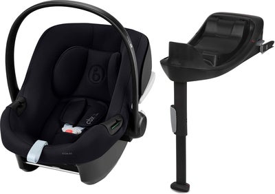 Cybex Aton B2 i-Size Babybilstol Inkl. Base & Tilbehør, Volcano Black
