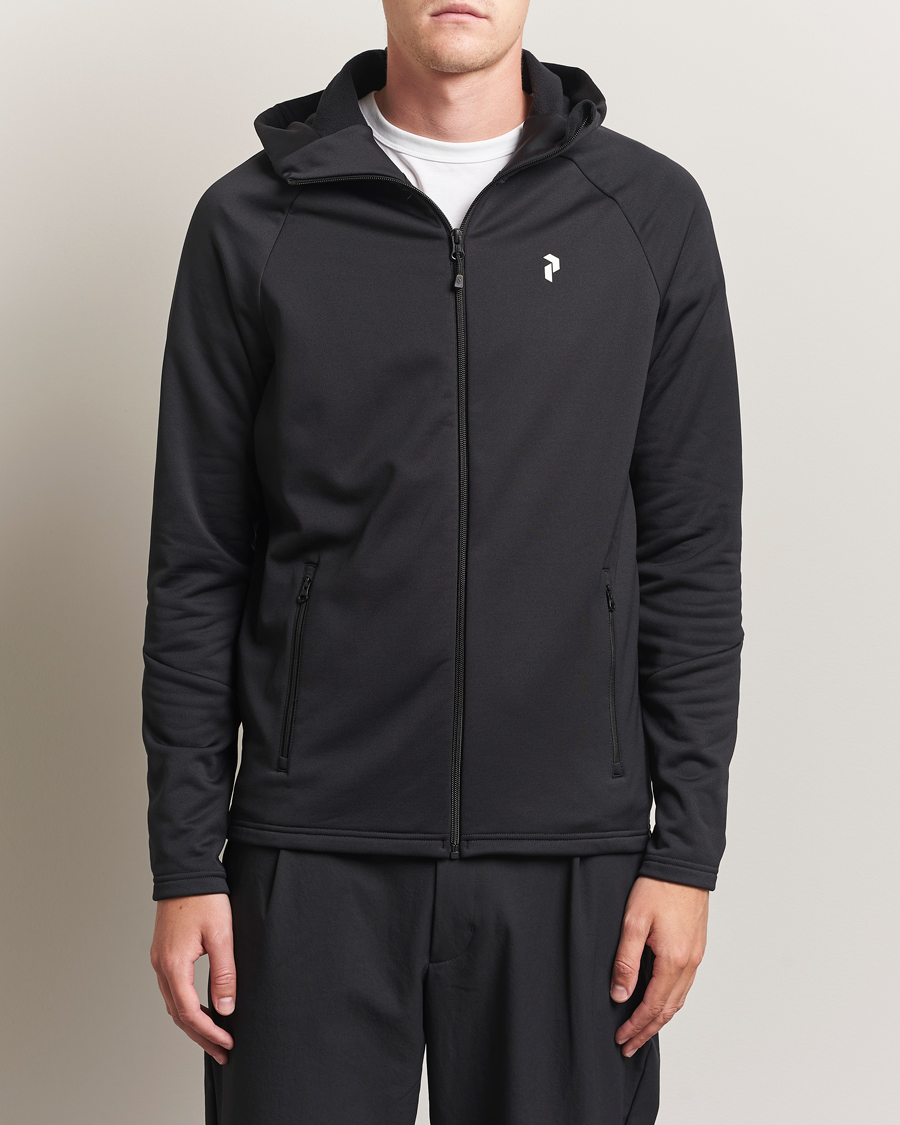 Peak Performance Rider Full Zip Hoodie Black