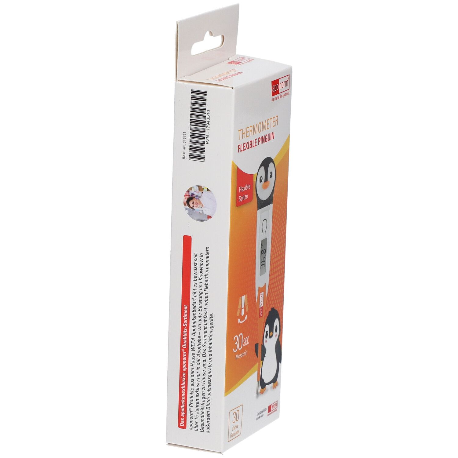 aponorm® Fieberthermometer flexible Pinguin