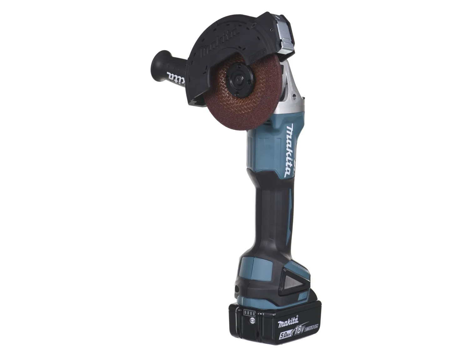 Makita DGA504RTJ - Vinkelkværn - ledningfri - 125 mm - 2 batterier - 18 V