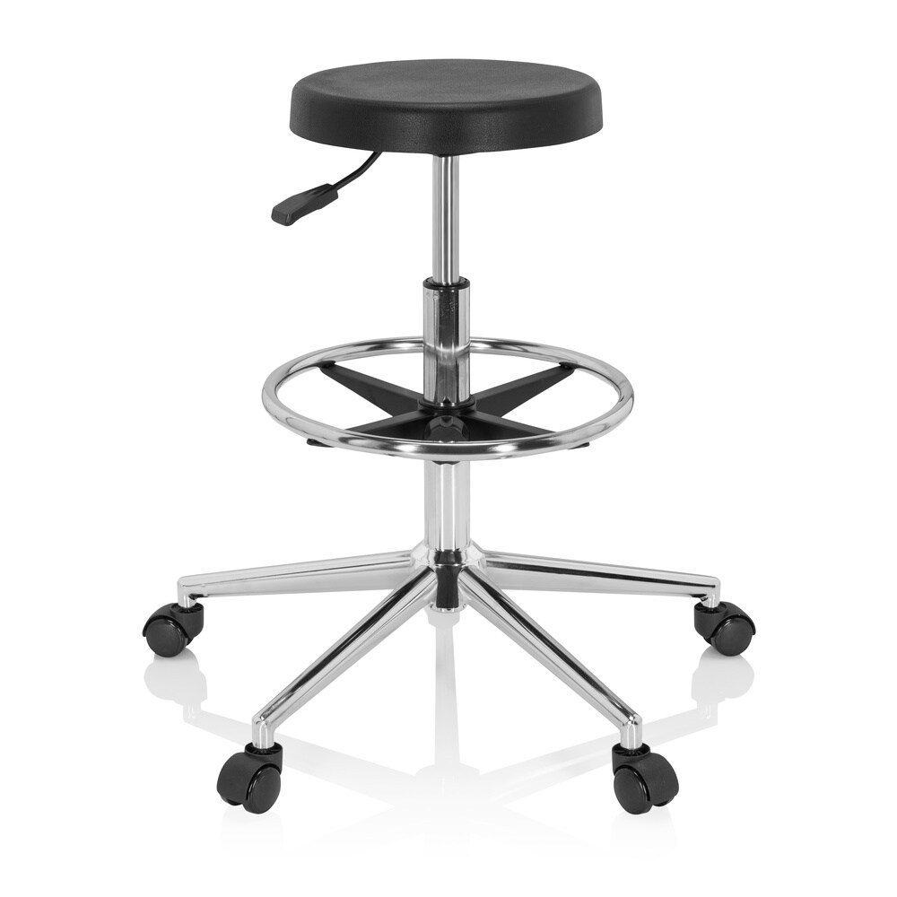 Drehhocker TOP WORK 14 I Hartschaum ohne Armlehnen hjh OFFICE