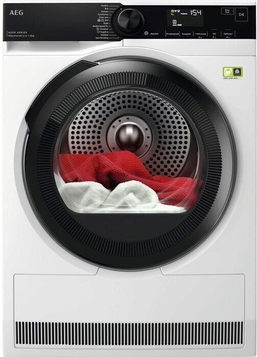 AEG TR868B4B 8000 serie AbsoluteCare - Wasdroger warmtepomp - A+++ - 8 kg