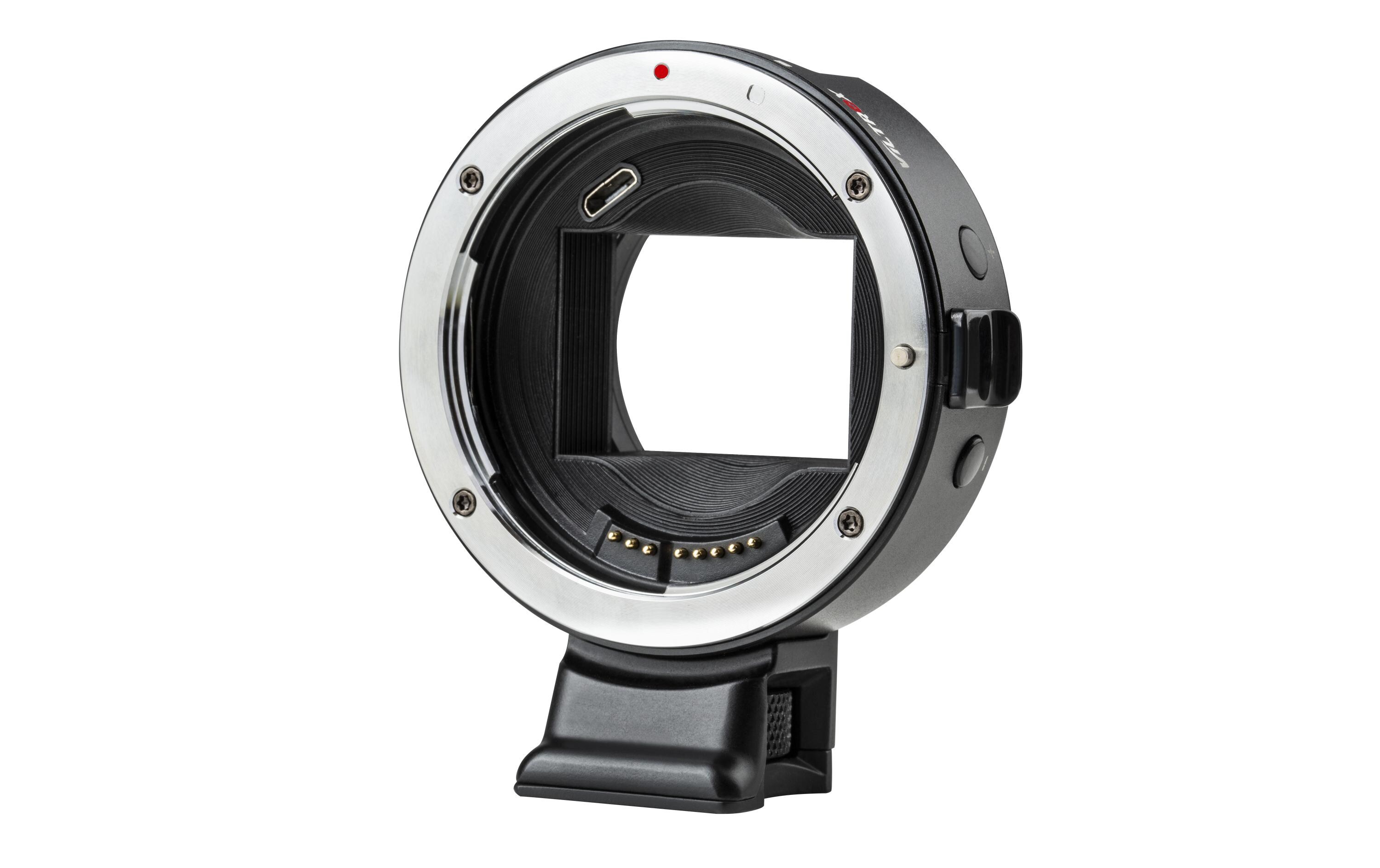 Objektiv-Adapter EF-E5<br>Objektiv-Adapter mit Smart-OLED-Display