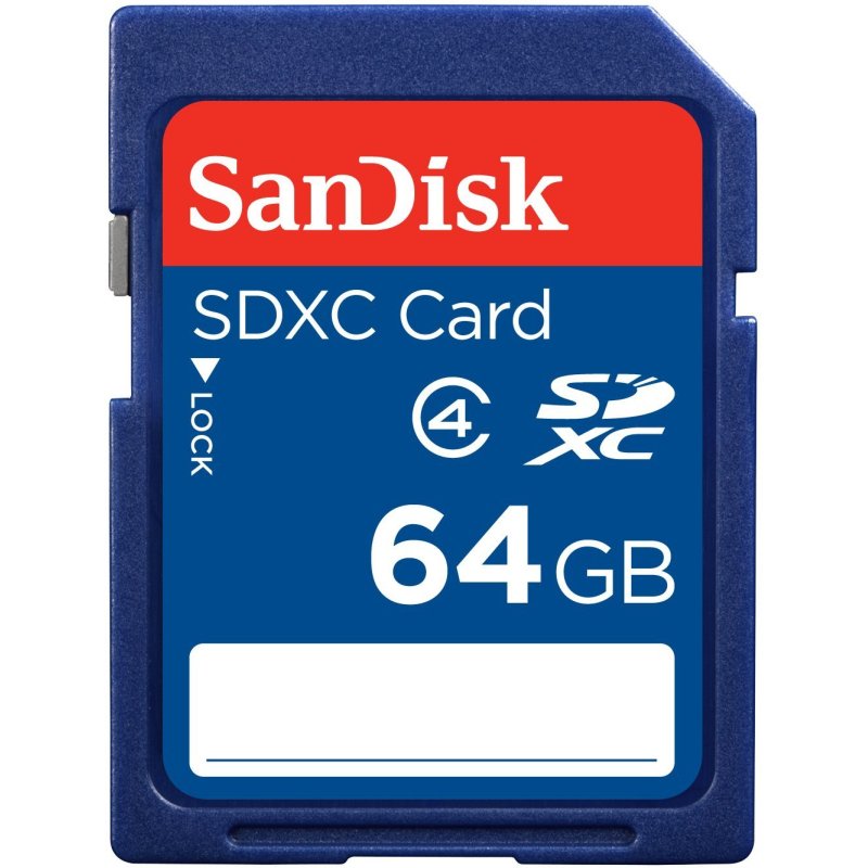 SanDisk 64GB SDXC 64 Go Classe 4