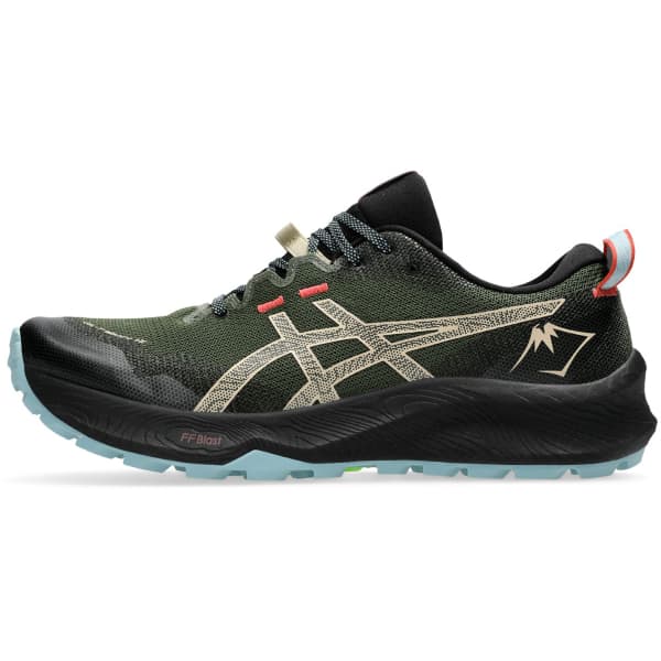 Chaussure trail ASICS GEL-TRABUCO 12 GREEN/FEATHER GREY