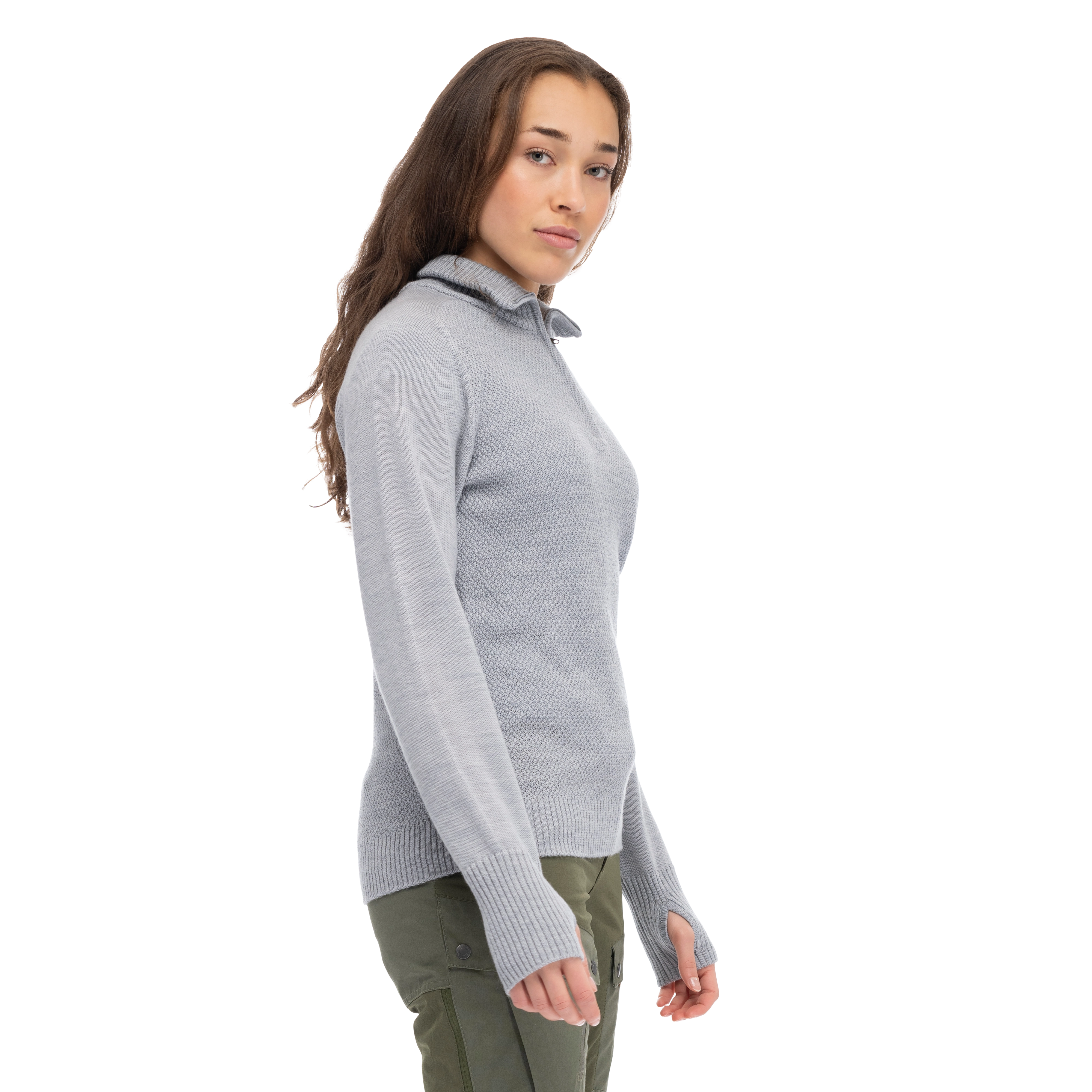 Ulriken Light Merino Jumper Women Magnesium Grey