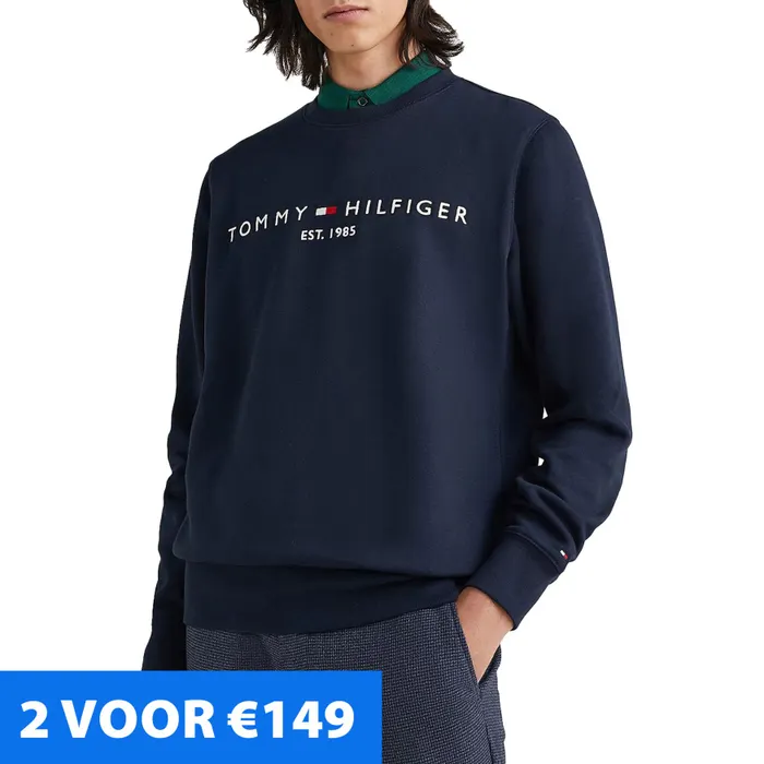 Tommy Hilfiger Logo Sweater Heren