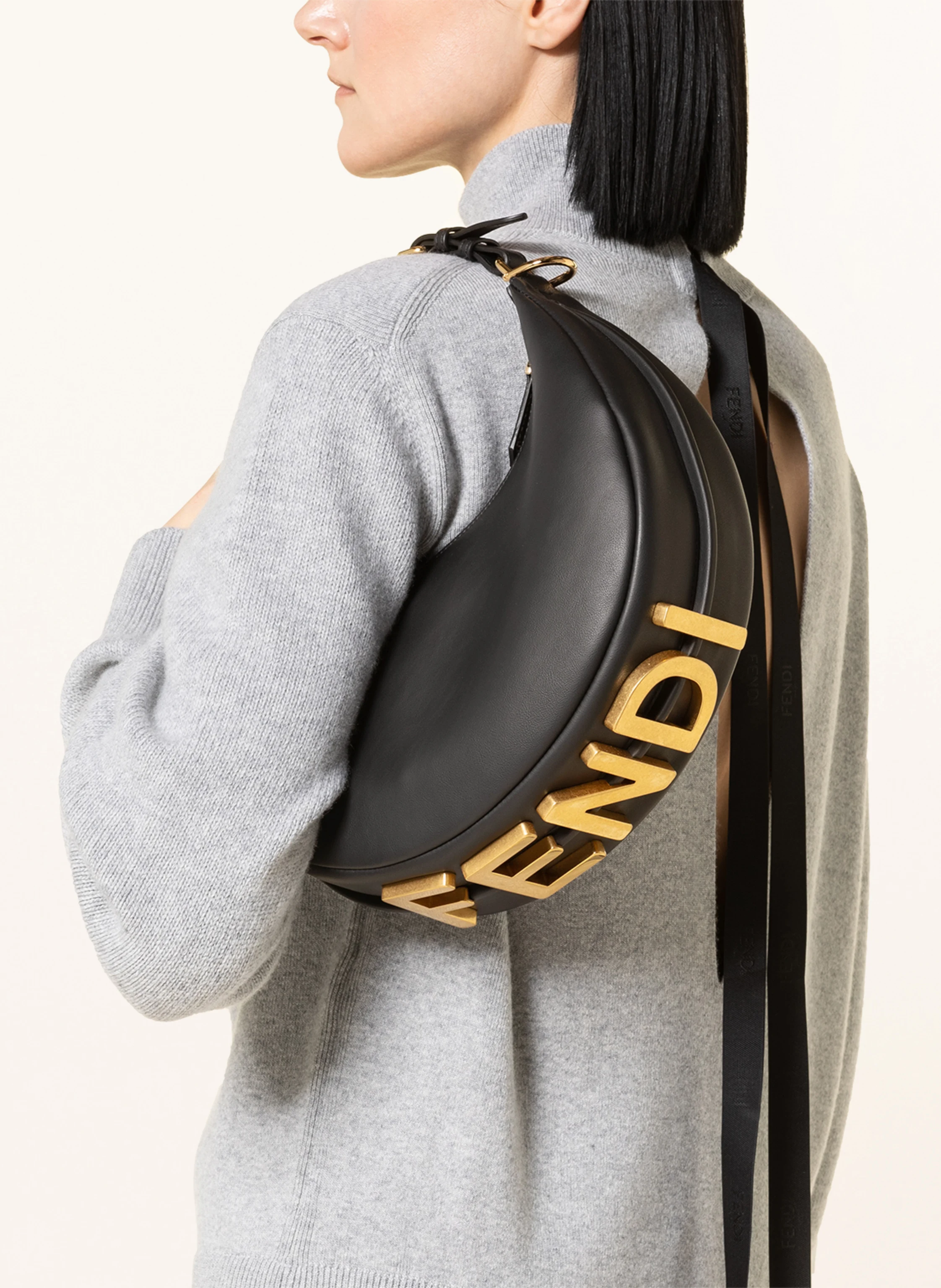 FENDI Hobo-Bag FENDIGRAPHY
