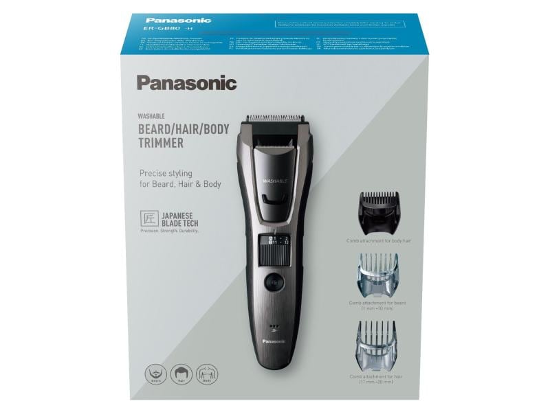 Panasonic Bart- &  Haarschneider ER-GB80-H503 Präzise Bart- & Haarschneidemaschine