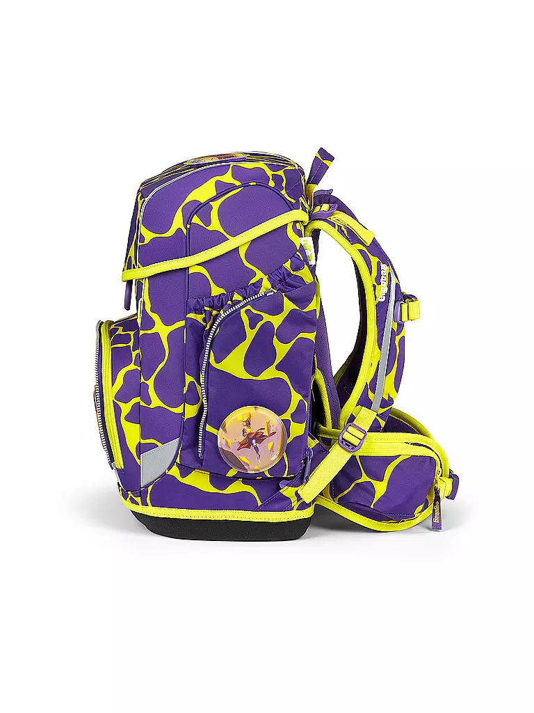 ERGOBAG Schultaschen Set 5tlg CUBO Lumi SuBärkraft  lila