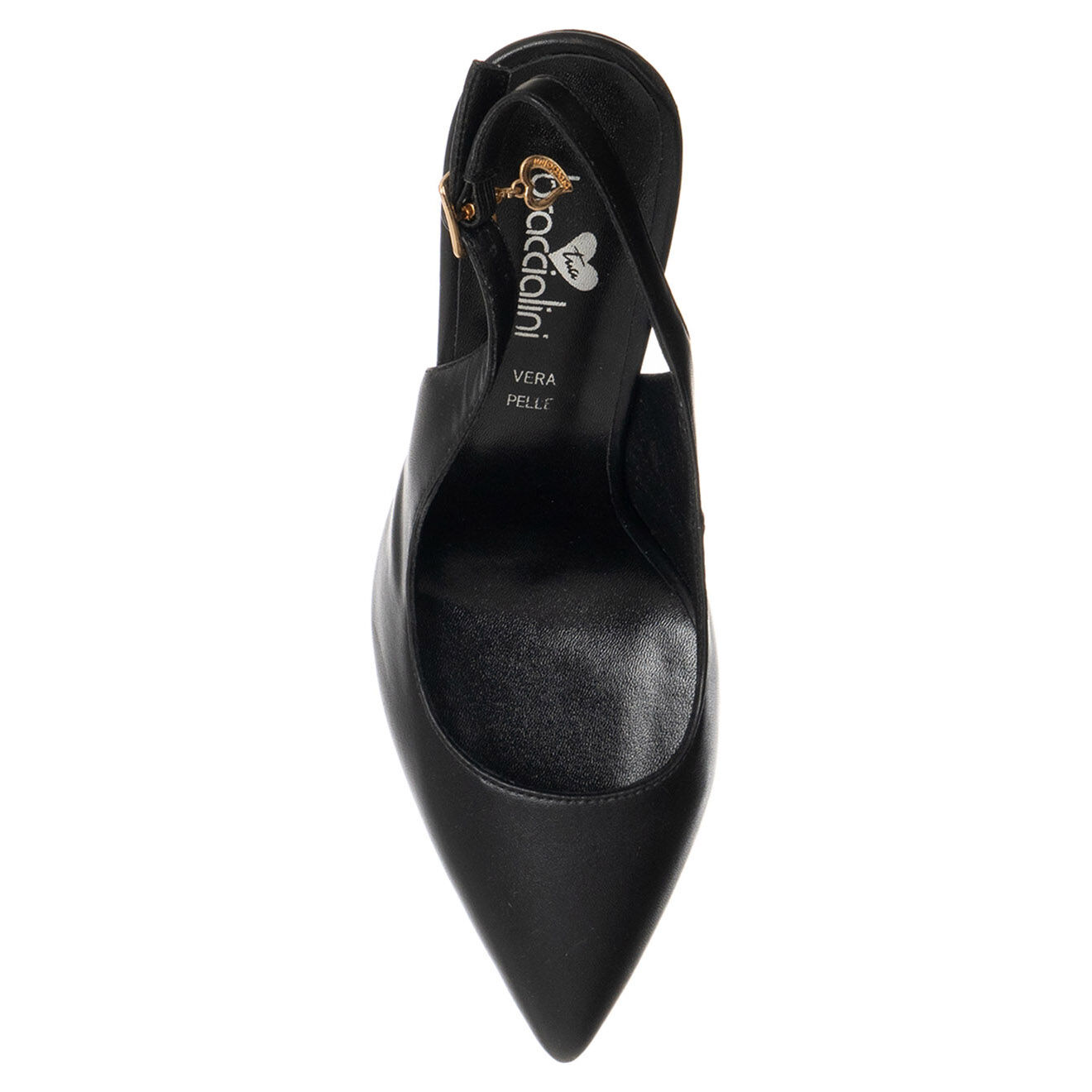 Tua By Braccialini Slingbacks Léonie noirs - Talon 11 cm