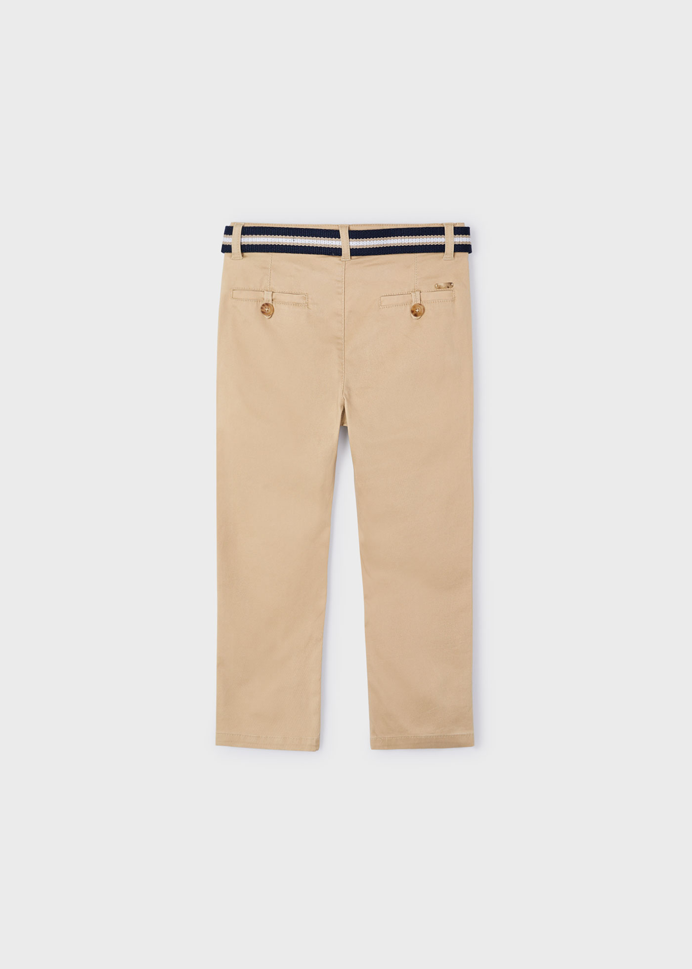 Calças chino piqué Croissant Better Cotton para meninos