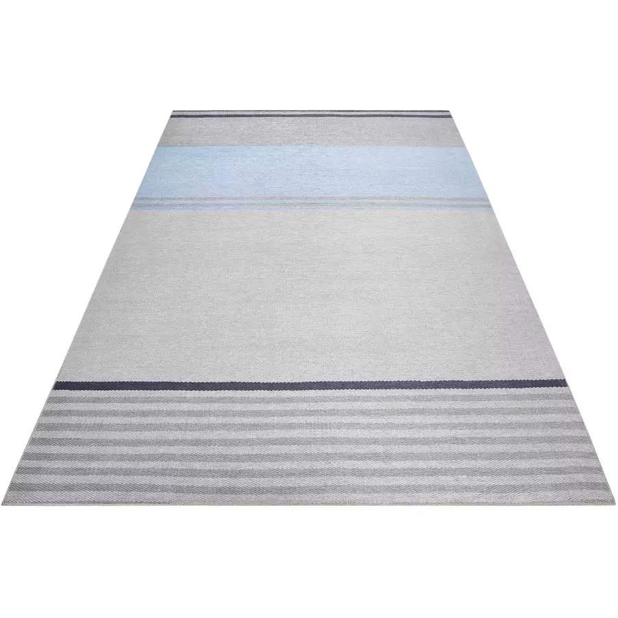 Esprit Kurzflorteppich CAMPS BAY grau hellblau