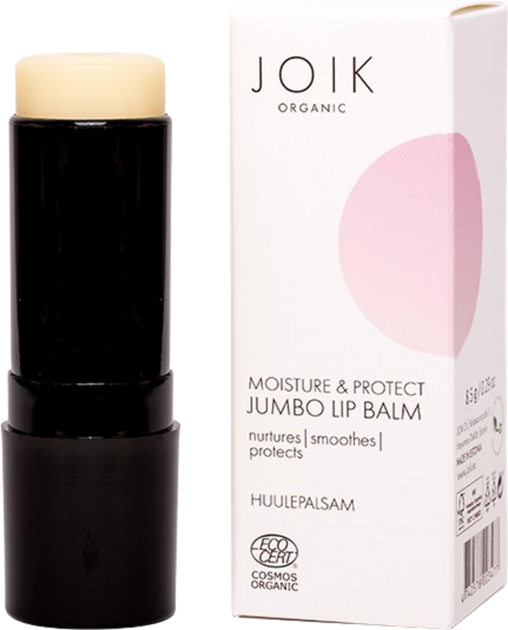JOIK Organic  Moisture & Protect Jumbo Lip Balm, 8,50 g