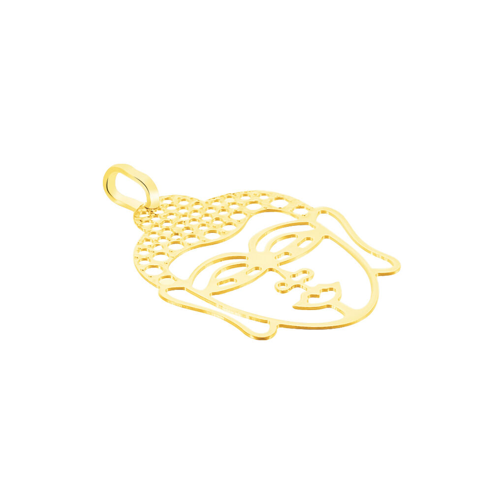 Pendentif Fazzia Bouddha Or Jaune