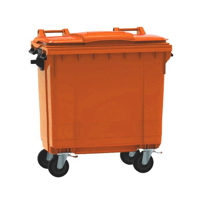 Afvalcontainer 770 liter oranje (6097146487462)